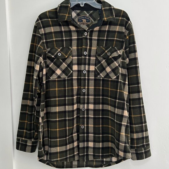✨ NEW ✨ Freedom Foundry Dry Goods Super Plush Fleece Shirt - Picture 1 of 4